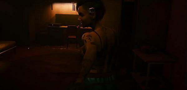  Cyberpunk 2077 Judy Romance Scene Uncensored